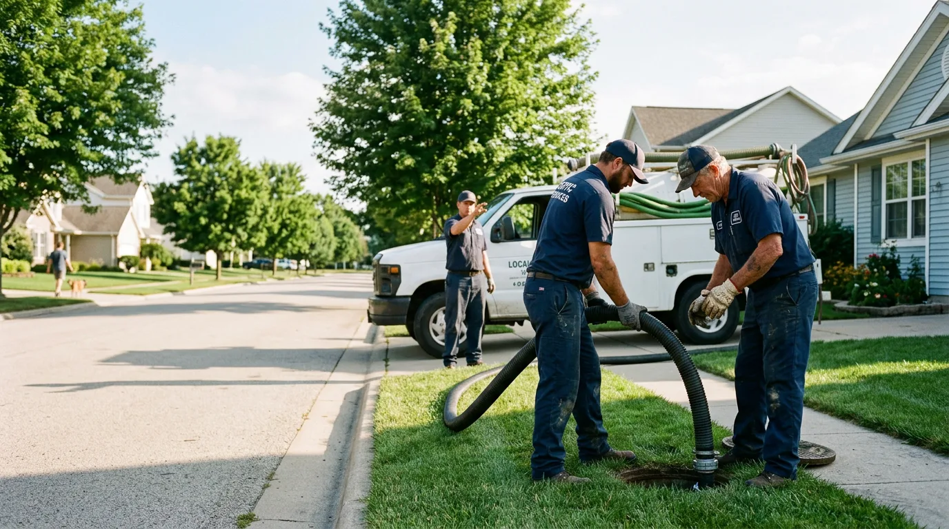 Septic Tank Cleaning in Pipersville, PA